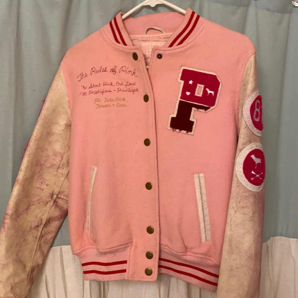 PINK Varsity jacket